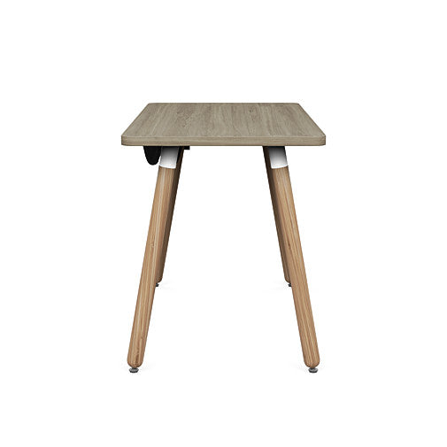 Bamboo and Laminate Office Desk