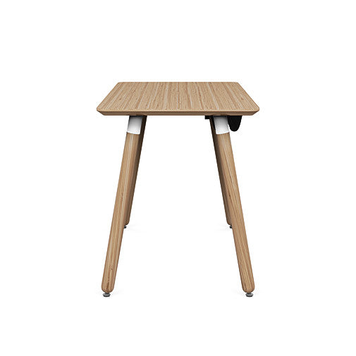 Bamboo and Laminate Office Desk