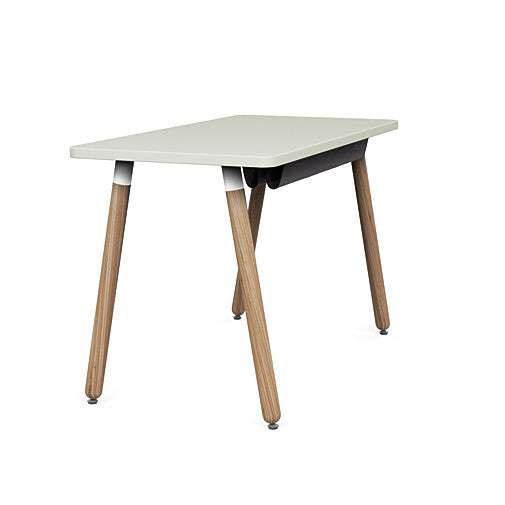 Bamboo and Laminate Office Desk