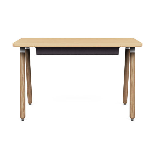 Bamboo and Laminate Office Desk