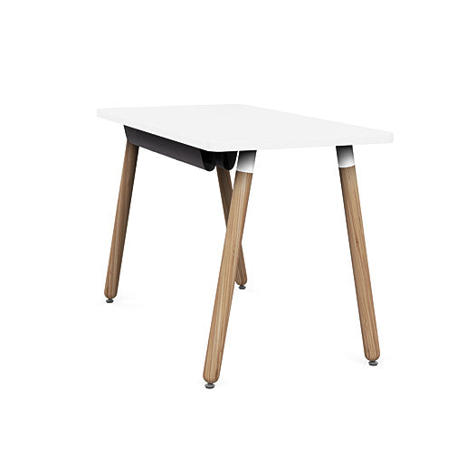 Bamboo and Laminate Office Desk