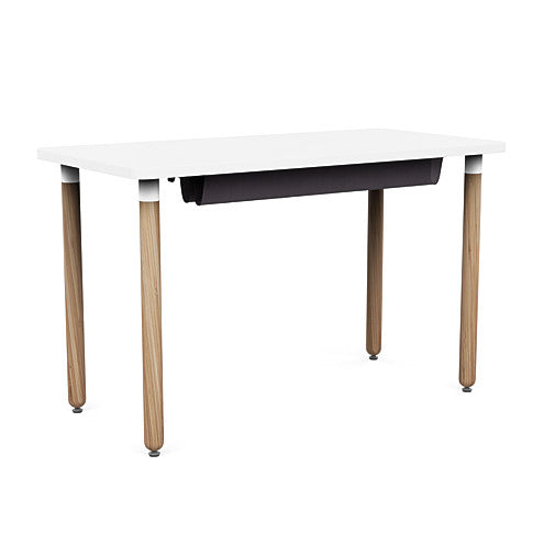 Bamboo and Laminate Office Desk