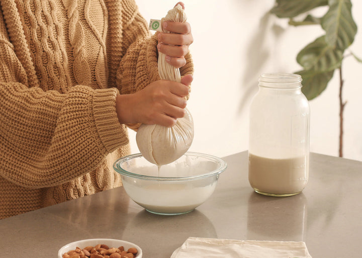 Cotton Nut Milk Straining Bags