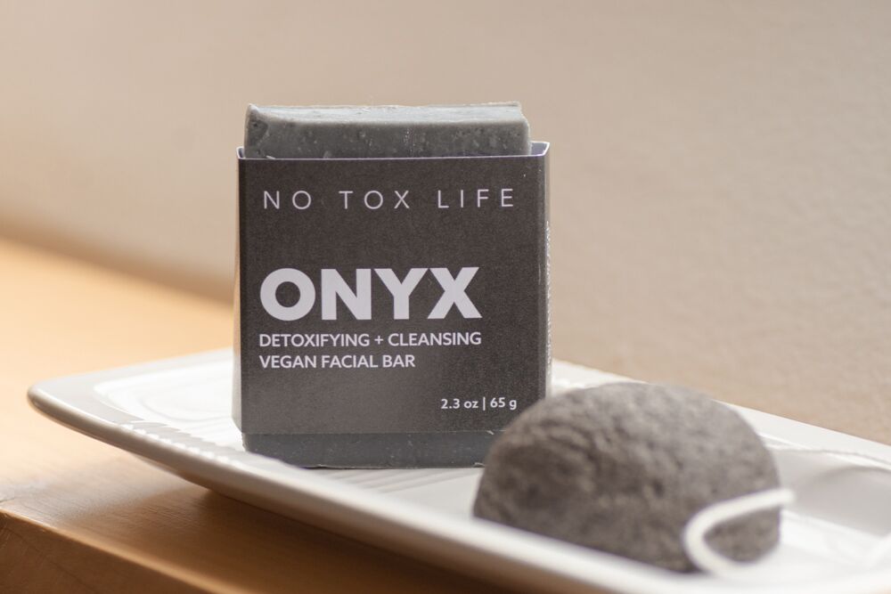 Vegan Charcoal Facial Cleansing Bar Soap, 1.9 oz.