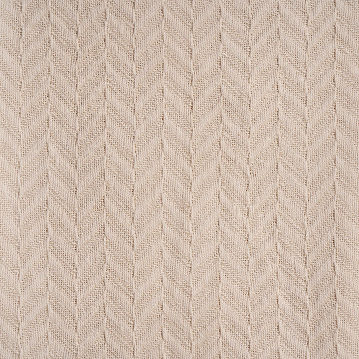 Organic Cotton Herringbone Throw Blanket