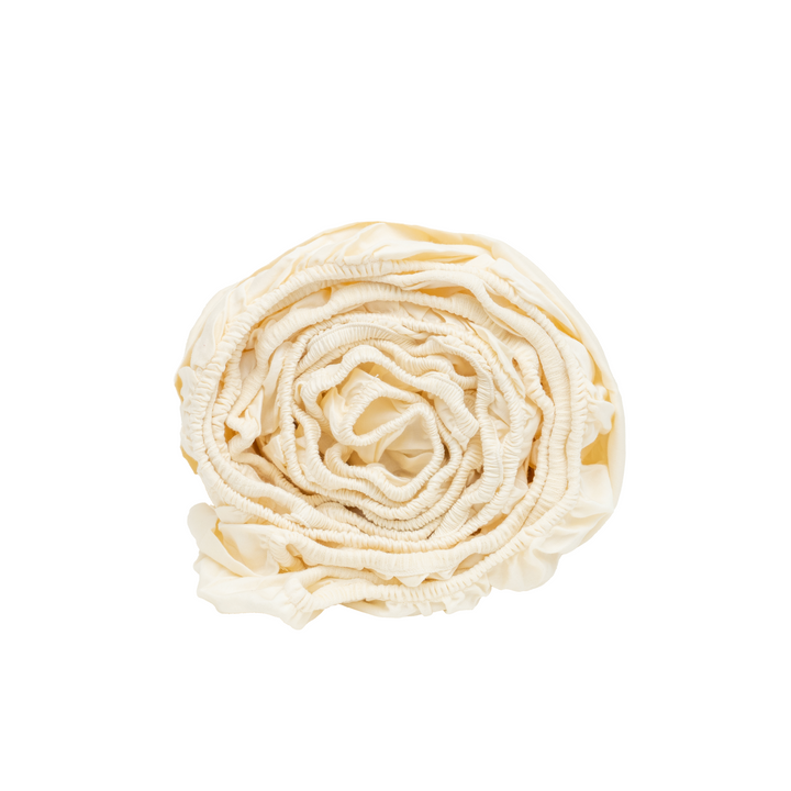 Organic Sateen Fitted Sheet, Breathable Bedding