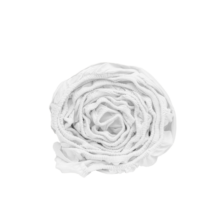 Organic Sateen Fitted Sheet, Breathable Bedding
