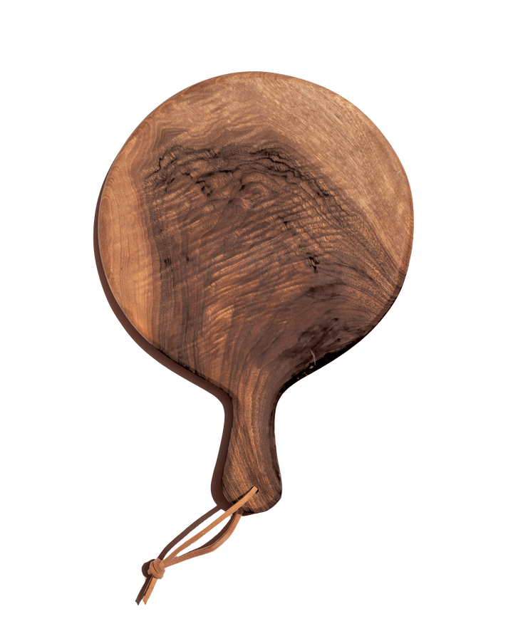 Handcrafted Walnut Round Cutting Board Set, 3 Ct.