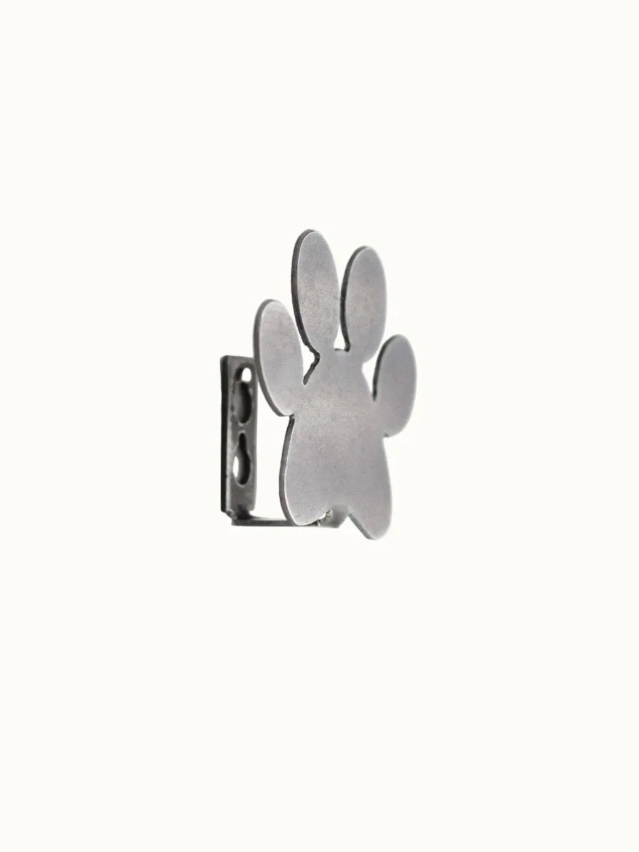 Paw Print Steel Wall Leash Hook