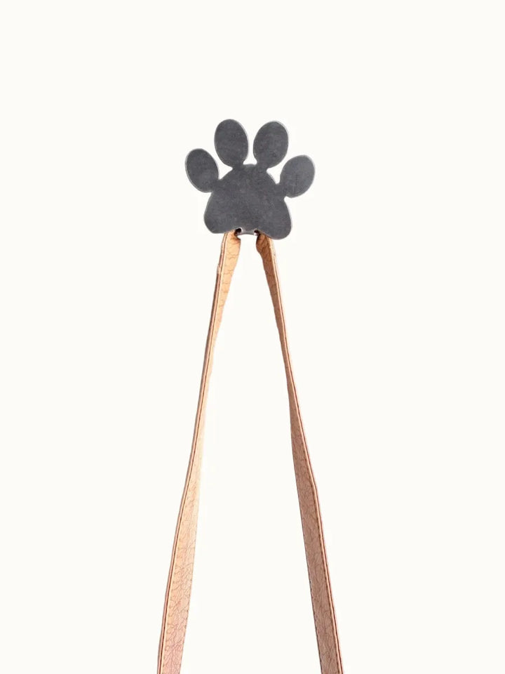 Paw Print Steel Wall Leash Hook