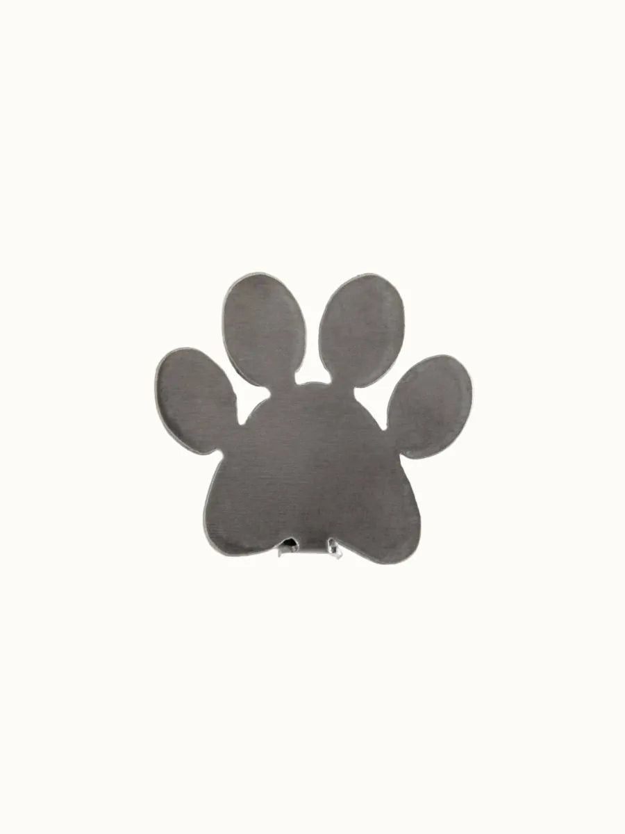 Paw Print Steel Wall Leash Hook
