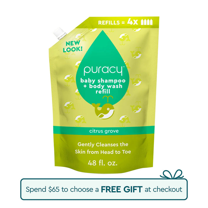 Pure Plant-Based Tear-Free Baby Shampoo &amp; Body Wash