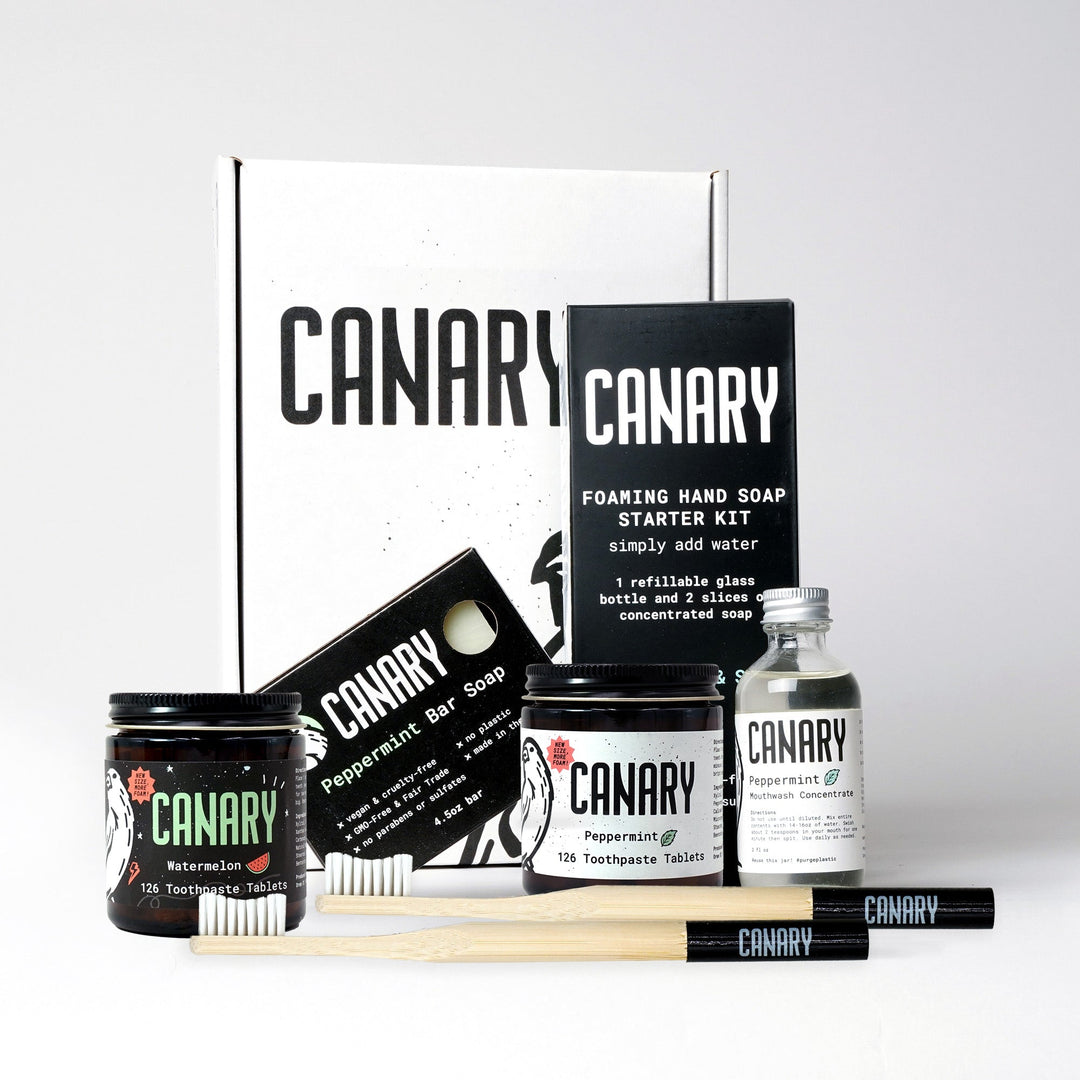 Biodegradable Bamboo Family Oral Care Starter Set