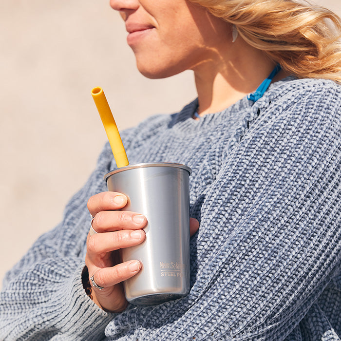Recycled Stainless Steel Drinking Straws, 4 Ct.
