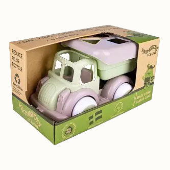 Sugarcane Bioplastic Kids Recycling Truck Toy, 11"