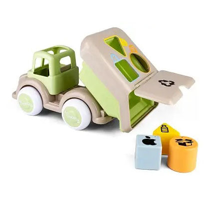 Sugarcane Bioplastic Kids Recycling Truck Toy, 11"