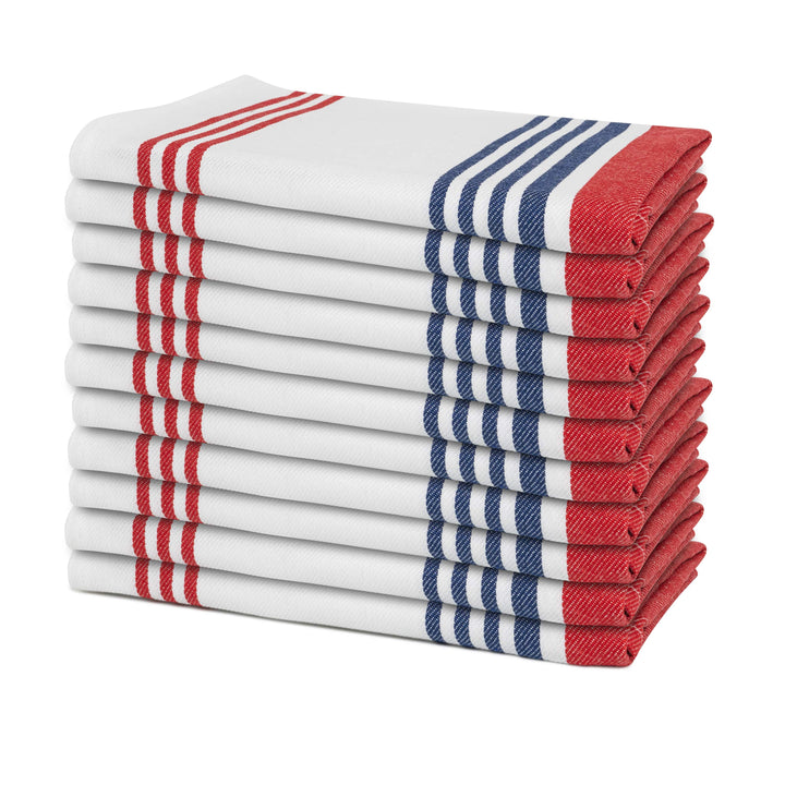 Organic Cotton Striped Table Linens 20"x20", 12 Ct.