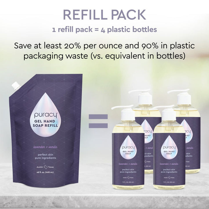 Plant-Based Gel Hand Soap, SLES-Free Body Care