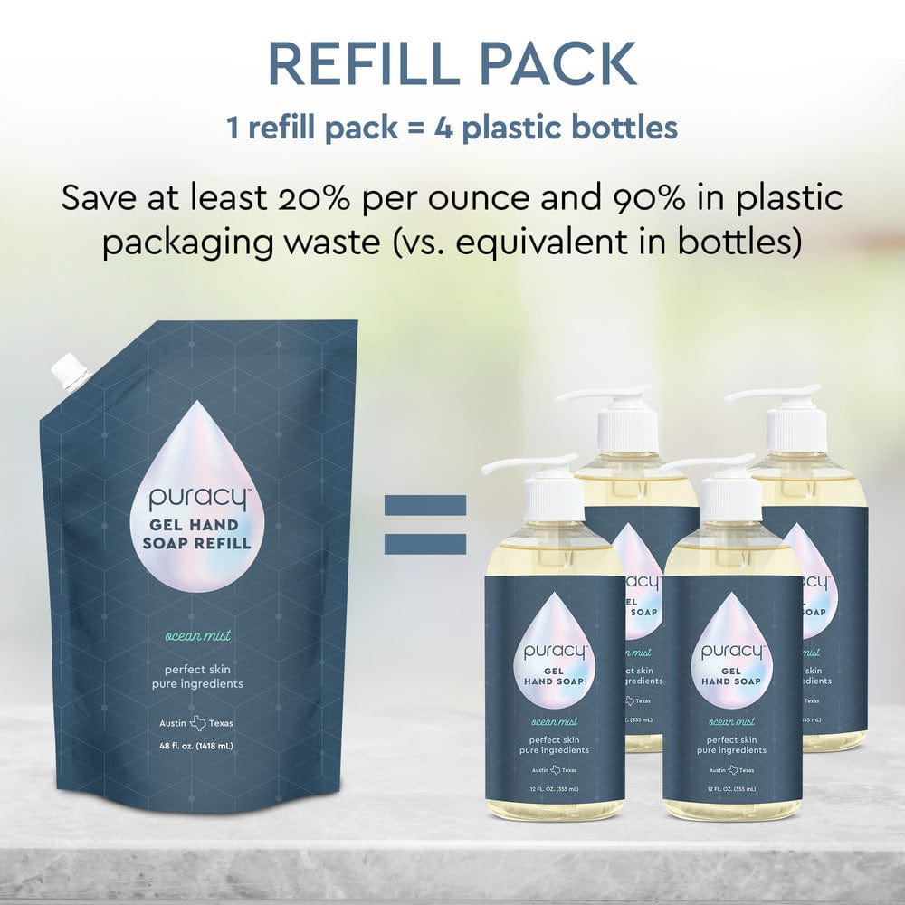Plant-Based Gel Hand Soap, SLES-Free Body Care