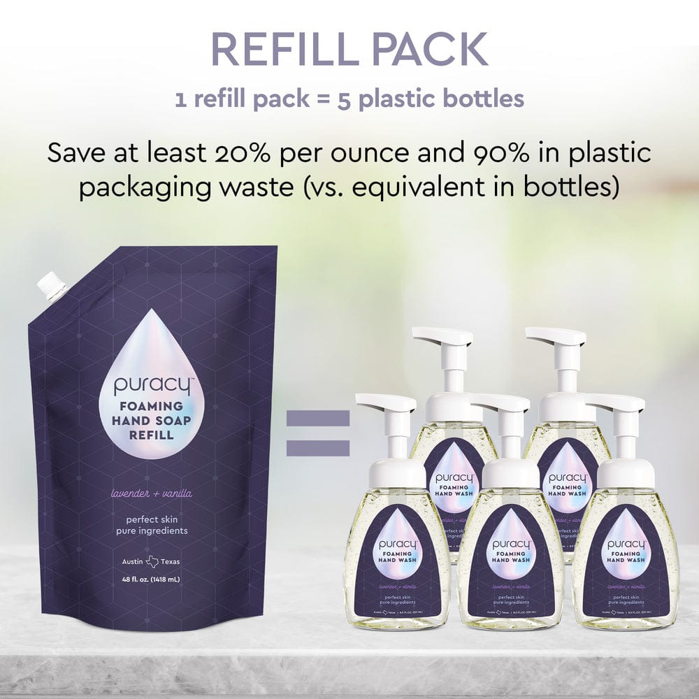 Biodegradable Plant-Based Foaming Hand Soap, 12 oz.