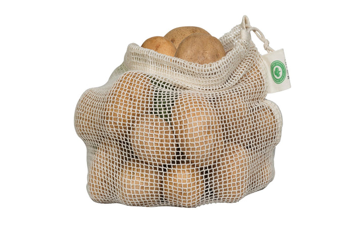 Organic Cotton Mesh Produce Food Storage Bags