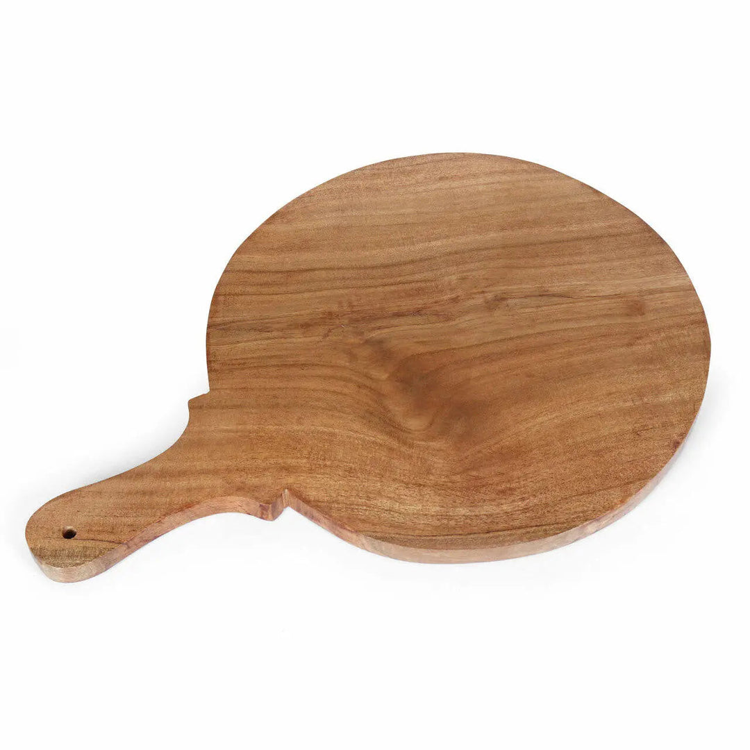 Handcrafted Acacia Wood Cutting Board, 12" x 16.7"