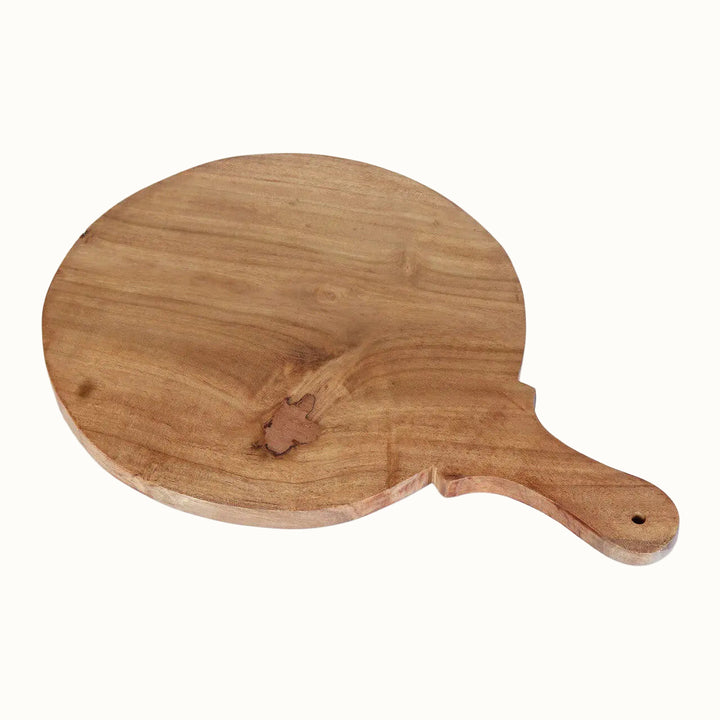 Handcrafted Acacia Wood Cutting Board, 12" x 16.7"
