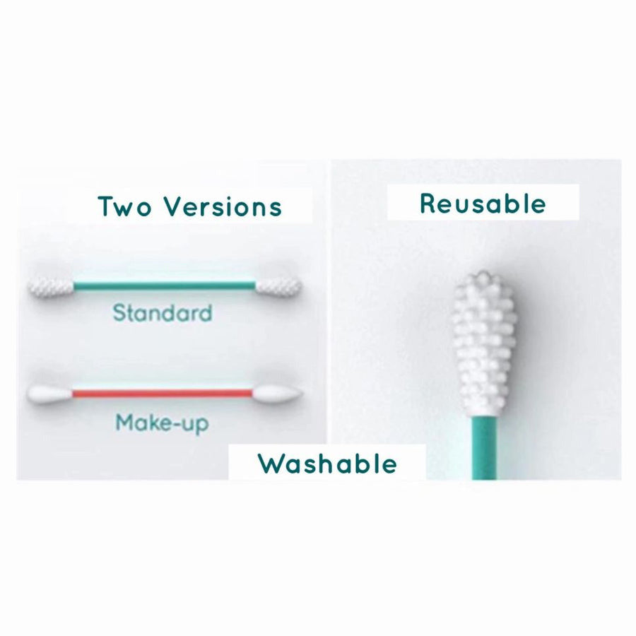 Reusable Silicone Body Care Swabs, 2 Ct.