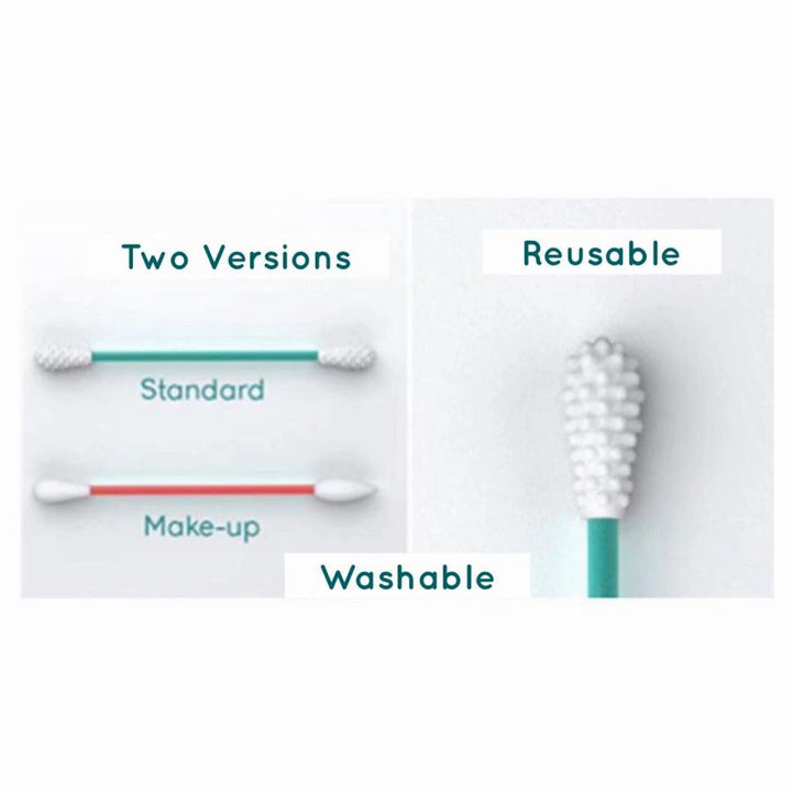 Reusable Silicone Body Care Swabs, 2 Ct.