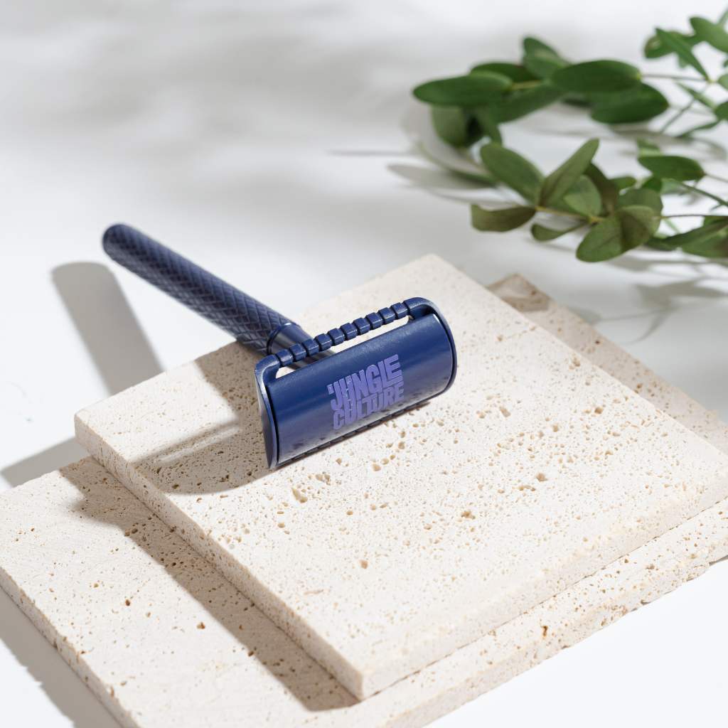 Reusable Metal Diamond Grip Safety Razor Set, 11 Ct.