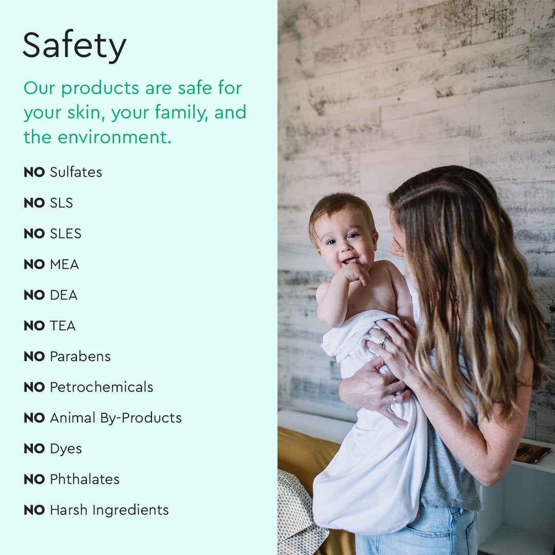 Pure Plant-Based Tear-Free Baby Shampoo &amp; Body Wash