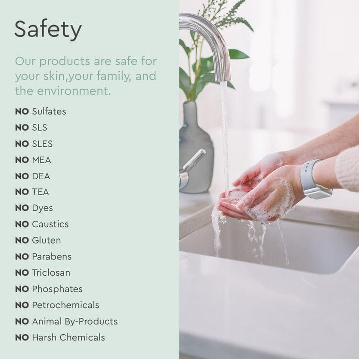 Biodegradable Plant-Based Foaming Hand Soap, 12 oz.