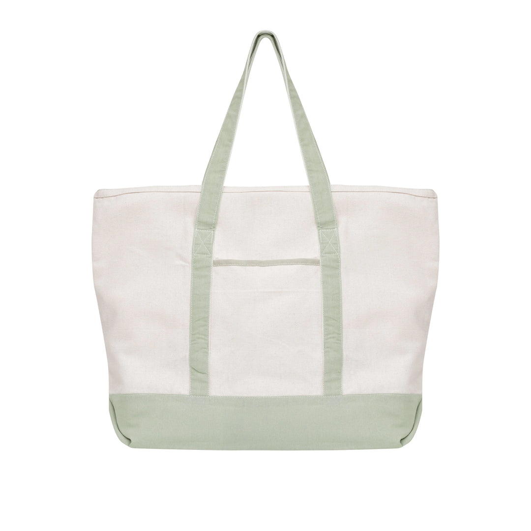 Canvas Shopping Tote Oversized