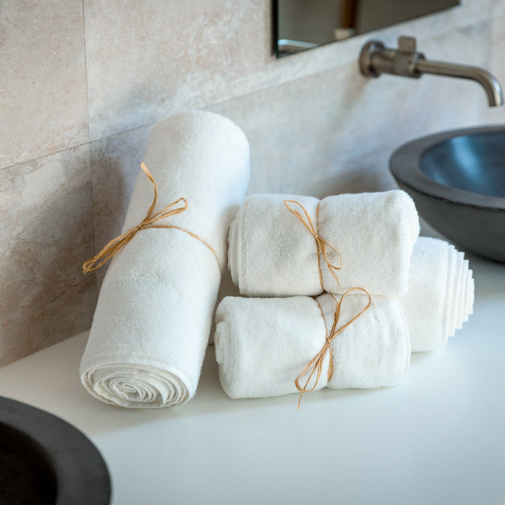 Organic 700 GSM Turkish Cotton Bath Towel Set, 6 Ct.