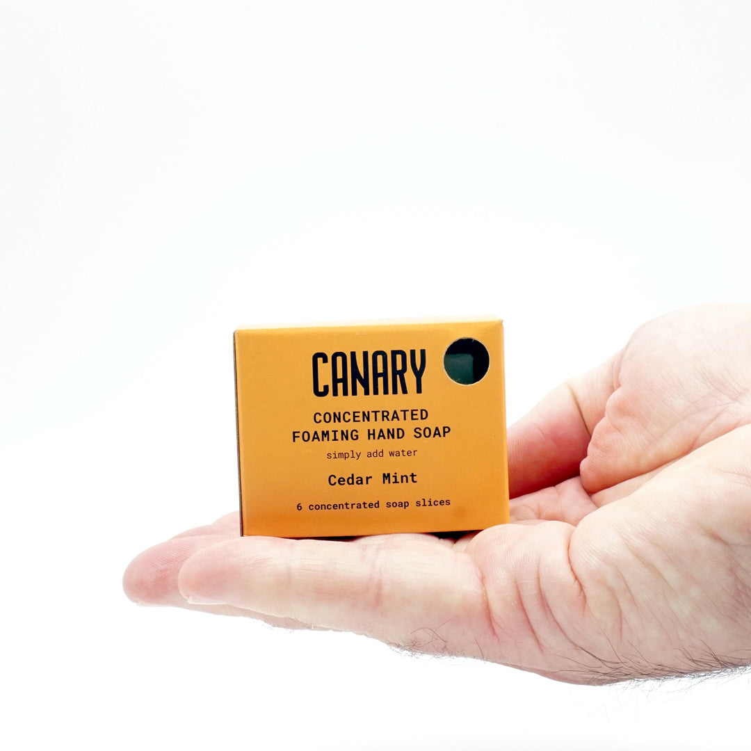 Compostable Cedar Mint Concentrated Hand Soap Bar