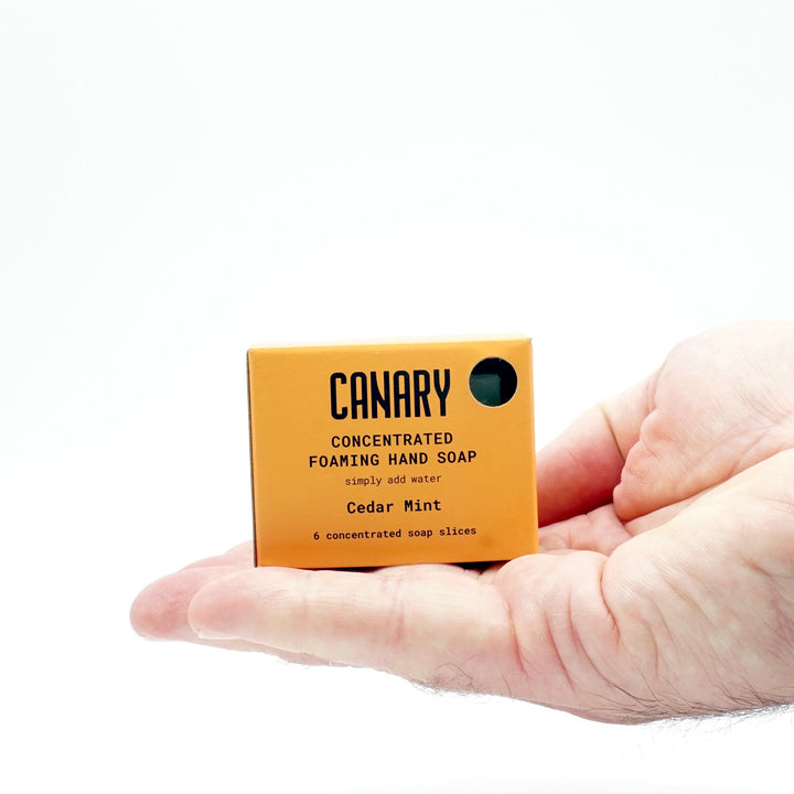 Compostable Cedar Mint Concentrated Hand Soap Bar