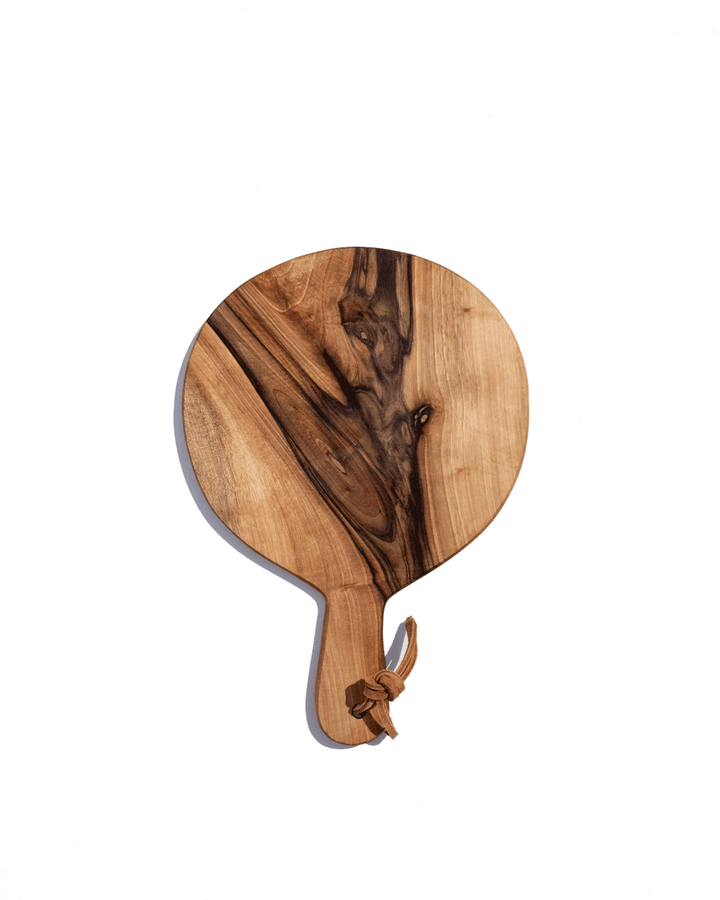 Handcrafted Walnut Round Cutting Board Set, 3 Ct.