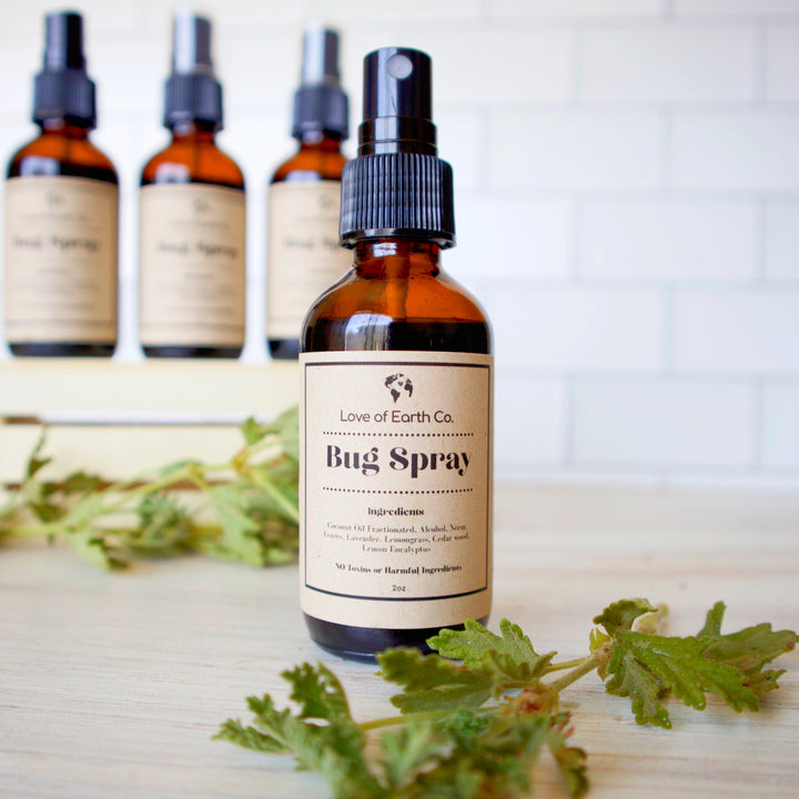 Lemon Eucalyptus Bug Spray 4oz