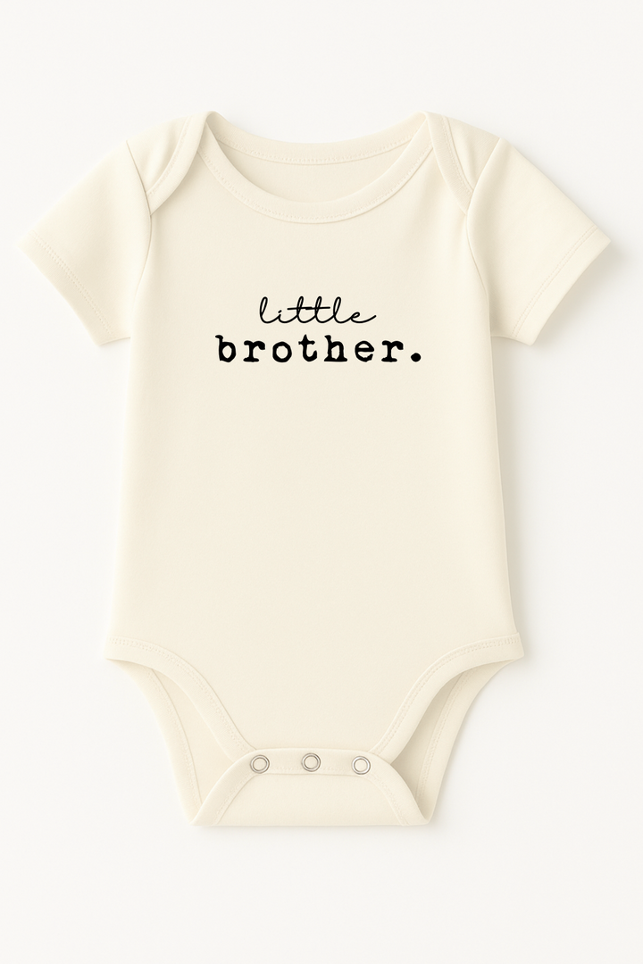 Organic Cotton Little Brother Baby Bodysuit