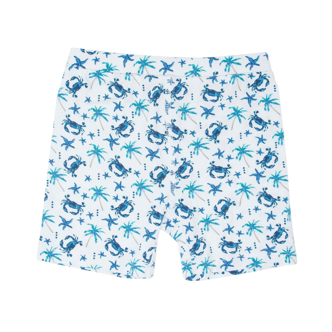 Bamboo Baby Pajama Set, Blue Crabs