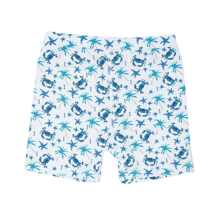 Bamboo Baby Pajama Set, Blue Crabs