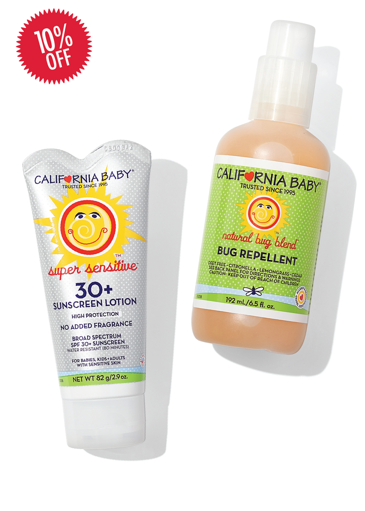 Non-Toxic Mineral SPF &amp; DEET-Free Bug Spray Bundle