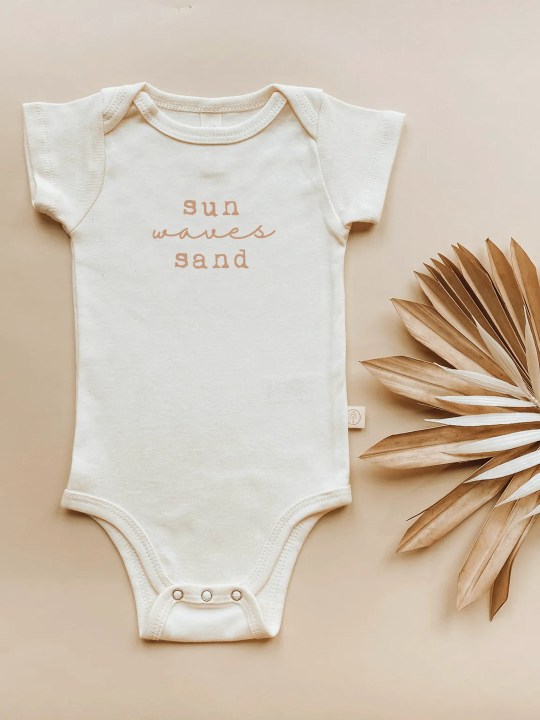 Sun Waves Clay Baby Bodysuit