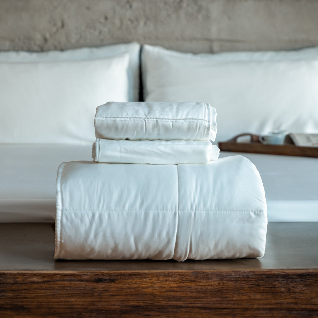 Vegan Eucalyptus Cooling Comforter Bedding Set, 3 Ct.