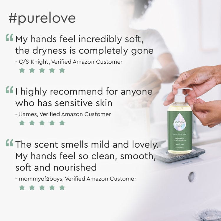 Plant-Based Gel Hand Soap, SLES-Free Body Care