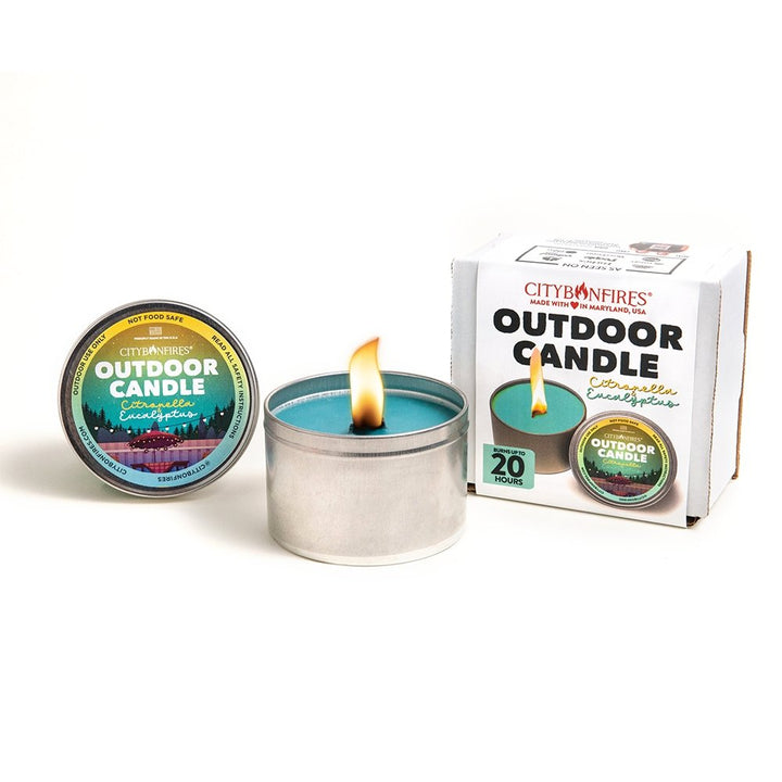 Plant-Based Citronella &amp; Eucalyptus Candle, 14 oz.