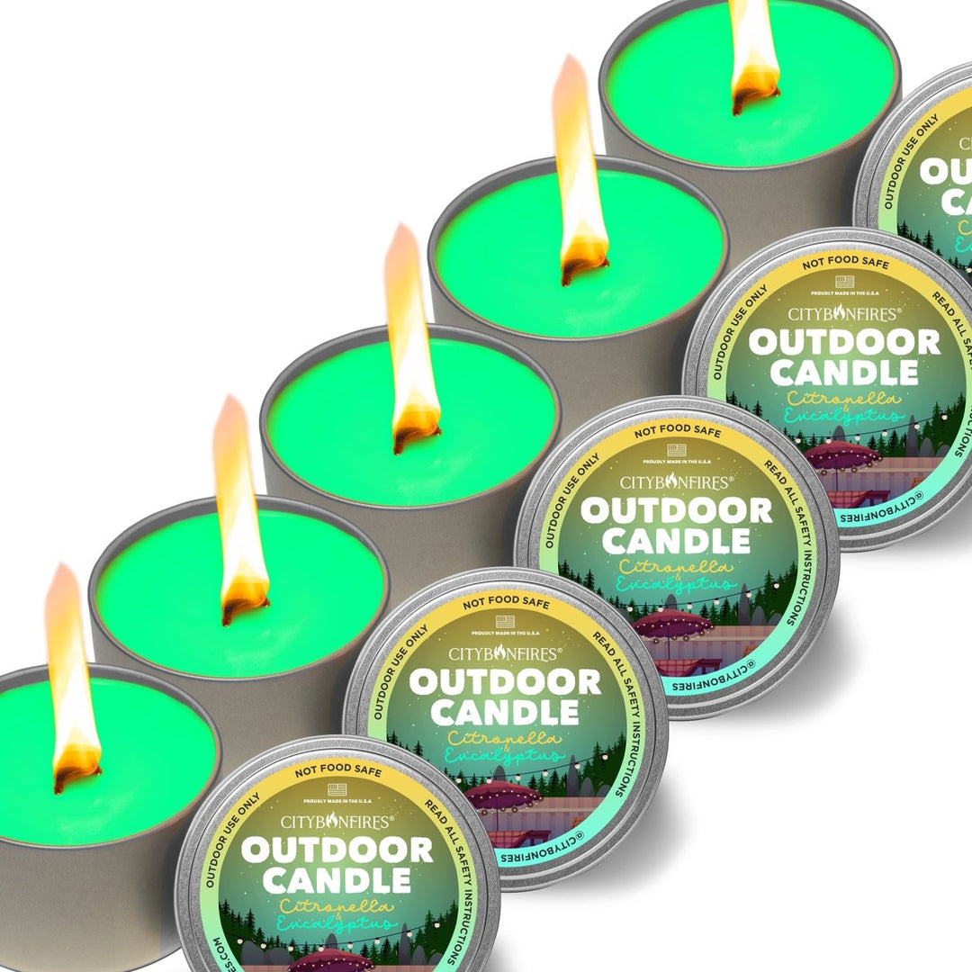 Plant-Based Citronella &amp; Eucalyptus Candle, 14 oz.