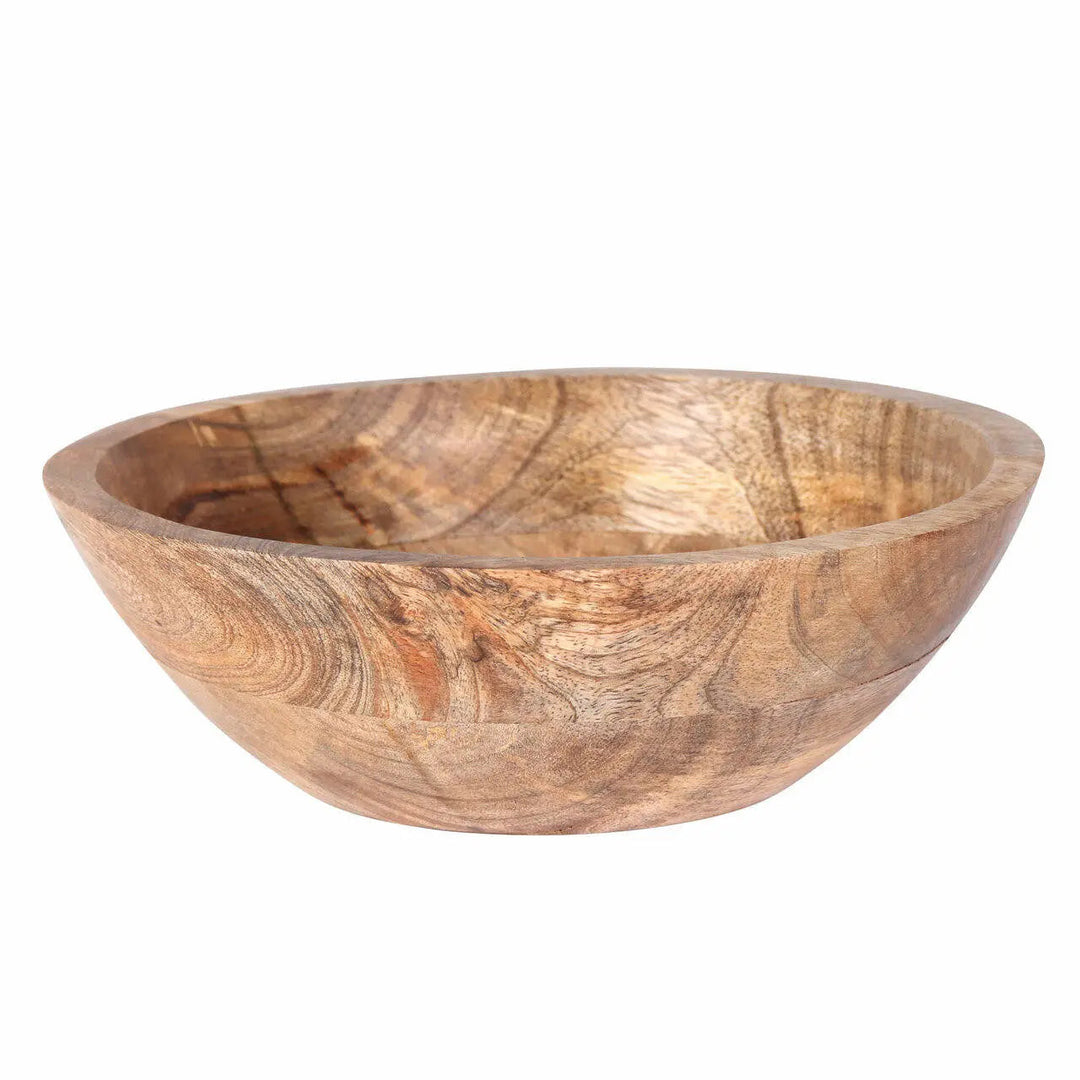 Handcrafted Acacia Wood Serving Bowls, 3 Ct.