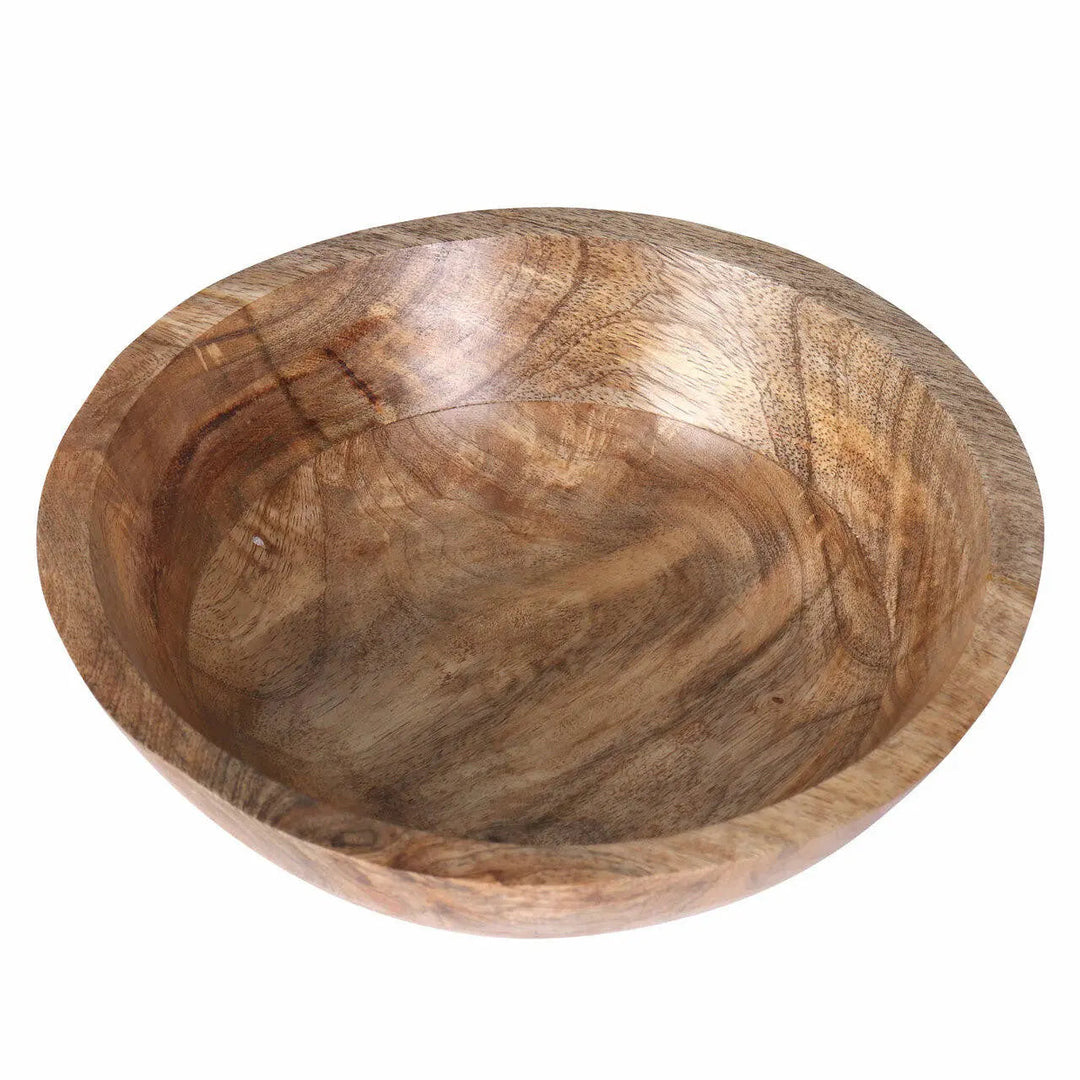 Handcrafted Acacia Wood Serving Bowls, 3 Ct.