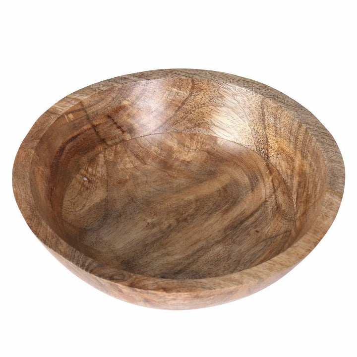 Handcrafted Acacia Wood Serving Bowls, 3 Ct.